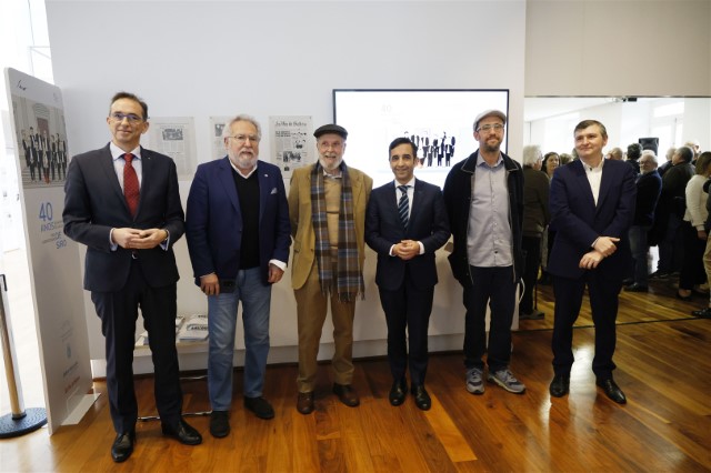  Ferrol acolle a exposición '40 anos de Autonomía de Galicia nas caricaturas de Siro'